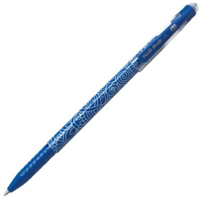 ESFEROGRAFICA PLUS MAGIC GEL  0,7mm AZUL (TINTA APAGAVEL C/ TAMPA)