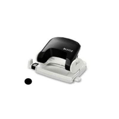 FURADOR LEITZ 5038 C/ REGUA 16FLS PRETO