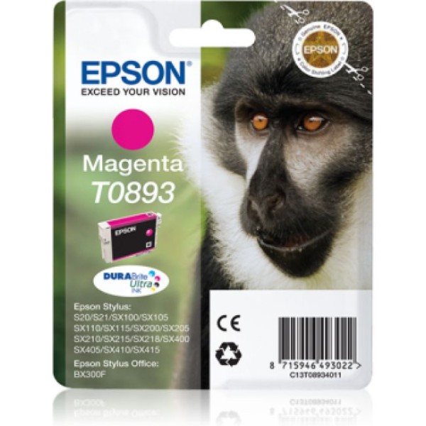 TINTEIRO EPSON T0893 MAGENTA ORIGINAL