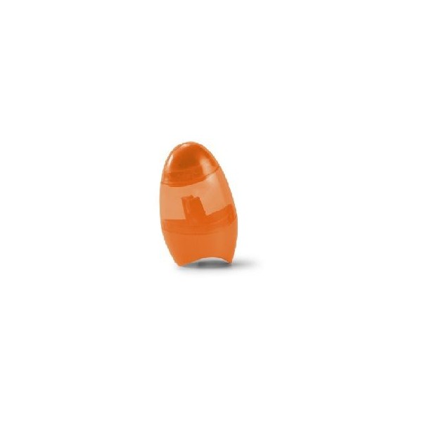 "BD" AFIA LAPIS + BORRACHA C/ DEPOSITO OVAL LARANJA