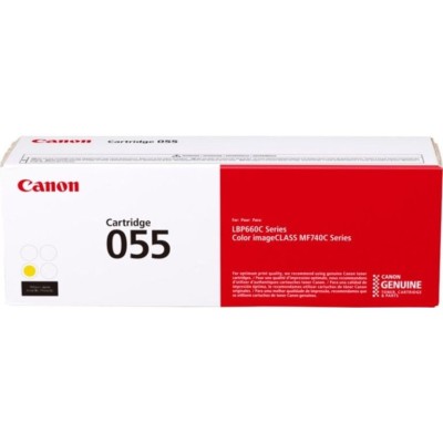TONER CANON 055 AMARELO 2.1K  ORIGINAL