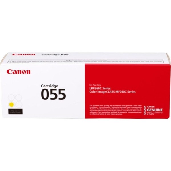 TONER CANON 055 AMARELO 2.1K  ORIGINAL