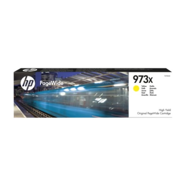 TINTEIRO HP 973X AMARELO 7k ORIGINAL
