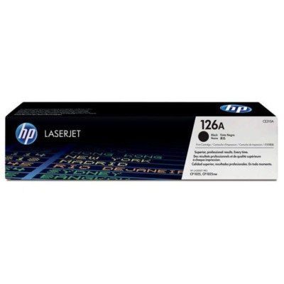 TONER HP CE310A 126A PRETO 1,2K ORIGINAL