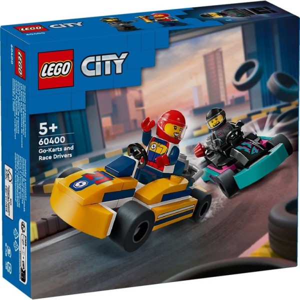 LEGO CITY CARROS DE KARTING E PILOTOS