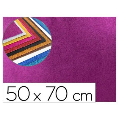 PLACA GOMA EVA 50x70CM VIOLETA PURPURINA