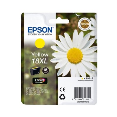 TINTEIRO EPSON 18XL AMARELO ORIGINAL