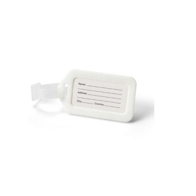IDENTIFICADOR PP MALA VIAGEM 87x50x4 mm BRANCO
