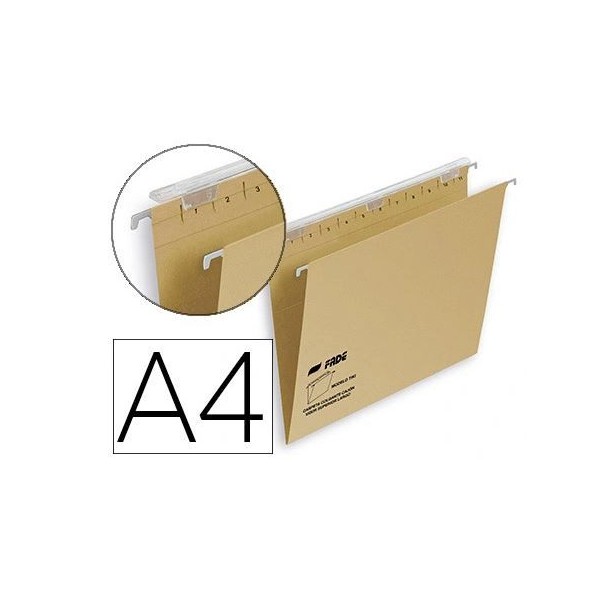 BOLSA P/ ARQUIVO SUSPENSO FADE TIKI DIN A4 VISOR SUPERIOR 290MM