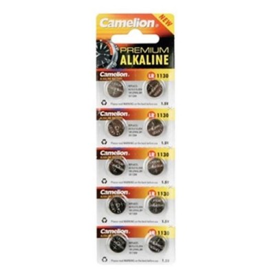 PILHA ALCALINA LR1130/AG10 - 1,5V 68mAh P/ RELOGIO
