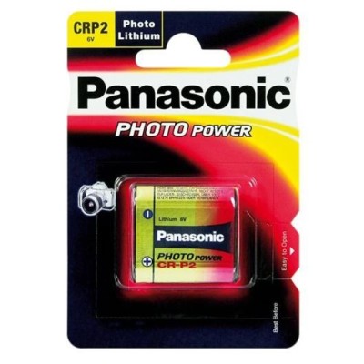 BLISTER 1x PILHA LITHIUM PANASONIC CRP2 6V 