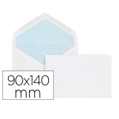 ENVELOPE BRANCO 90x140mm 70gr. 