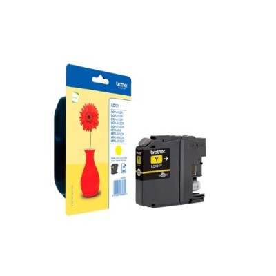 TINTEIRO BROTHER LC121 AMARELO ORIGINAL