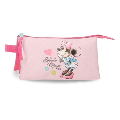 ESTOJO ESCOLAR DISNEY MINNIE MOUSE IMAGINE 2024 TRIPLO