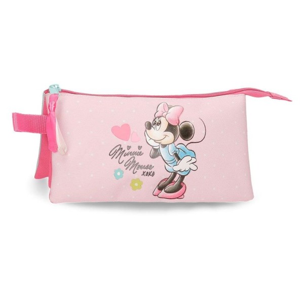 ESTOJO ESCOLAR DISNEY MINNIE MOUSE IMAGINE 2024 TRIPLO