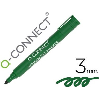 MARCADOR PERMANENTE QC PT-CN 2a3MM VERDE