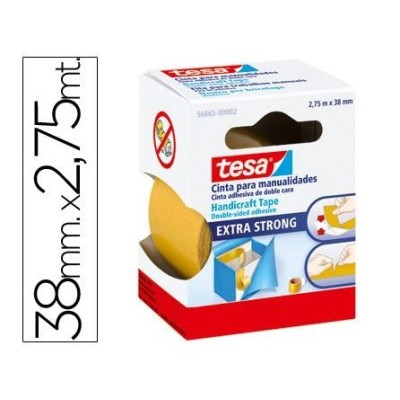 FITA ADESIVA DUPLA FACE TESA FILM 38MMx2.75MT