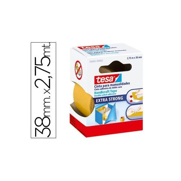 FITA ADESIVA DUPLA FACE TESA FILM 38MMx2.75MT