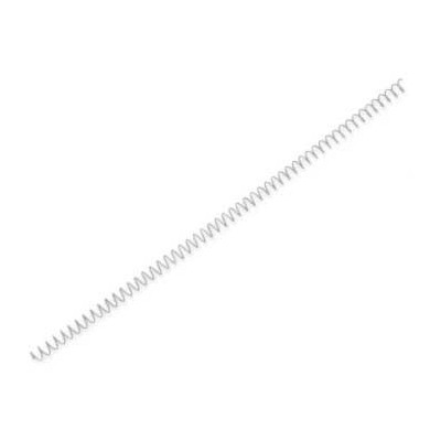 ARGOLAS ESPIRAL METALICAS PASSO 5:1 10MM PRATA