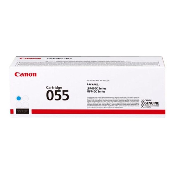 TONER CANON 055 CYAN 2.1K  ORIGINAL