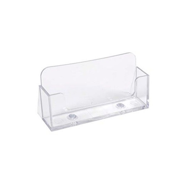 PORTA CARTOES (VISITA) SECRETARIA 102x34x47mm TRANSPARENTE