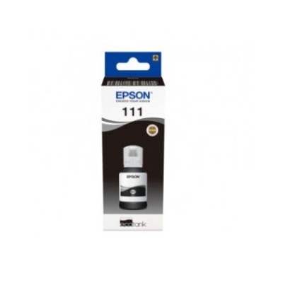 TINTEIRO EPSON ECOTANK Nº111 PRETO 125ML 6k ORIGINAL