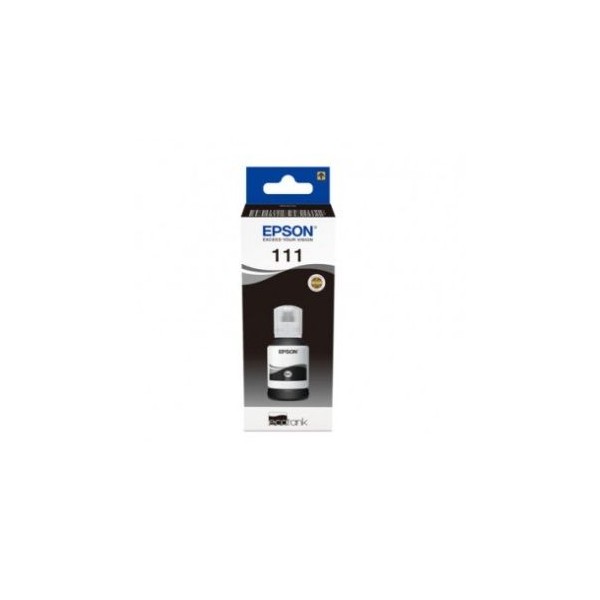 TINTEIRO EPSON ECOTANK Nº111 PRETO 125ML 6k ORIGINAL