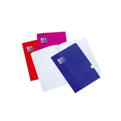 CADERNO AGRAFADO CAPA PLASTIFICADA OXFORD A5 48FLS 90gr. QUADRICULADO CORES SORTIDAS
