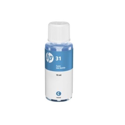 TINTEIRO HP SMART TANK 455 Nº31 CYAN 8K ORIGINAL