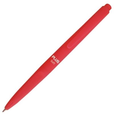 ESFEROGRAFICA RETRATIL CAMPUS PLUS SOFT 0.7mm VERMELHO