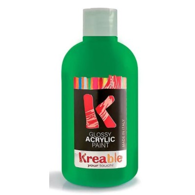 FRASCO TINTA ACRILICA TOY COLOR 500ML VERDE ESCURO