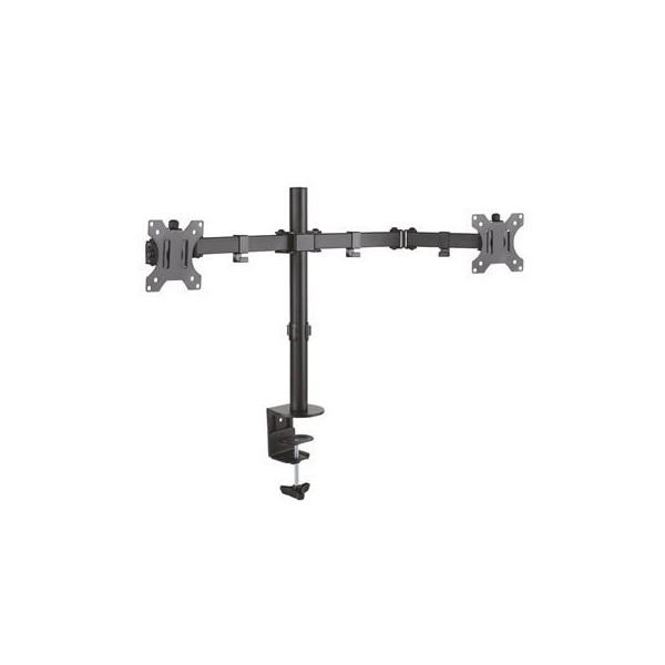 SUPORTE "DUPLO" ROTATIVO AISENSP P/ MONITOR LCD 13P a 32P - PRETO