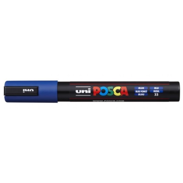 MARCADOR UNIBALL POSCA PC5M 1,8mm AZUL