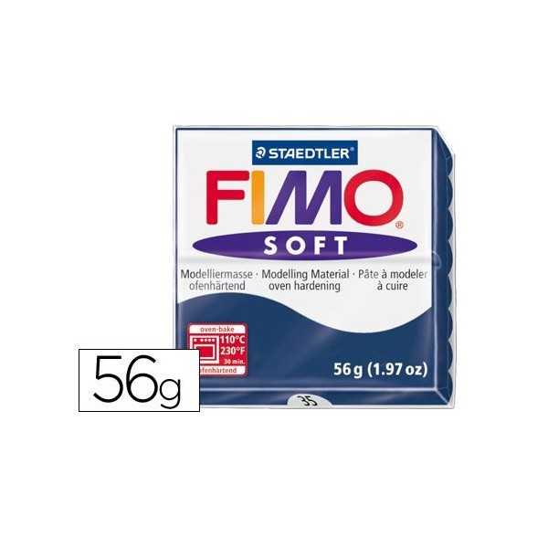 PASTA MODELAR FIMO SOFT 56/57gr. AZUL WINDSOR 35