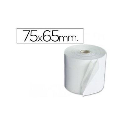 ROLO PAPEL AUTOCOPIATIVO 75x65x11 PACK(10unid)