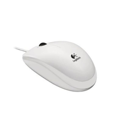 RATO LOGITECH B100 BRANCO C/FIO