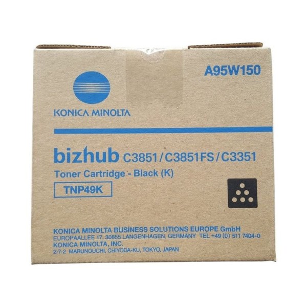 TONER KONICA MINOLTA TNP-49K PRETO  ORIGINAL