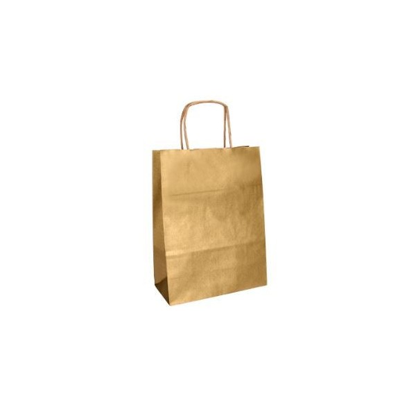 SACO PAPEL KRAFT OURO C/ ASA 320x400x140mm