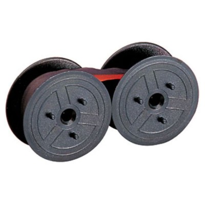 FITA COMPATIVEL C/ SEIKO GR24/41/42/51 13x6 NYLON 2 BOBINES PRETO/VERMELHO