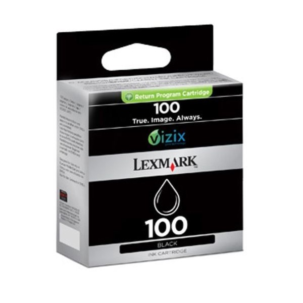 TINTEIRO LEXMARK Nº 100 PRETO ORIGINAL