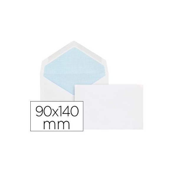 CAIXA 500 ENVELOPES BRANCOS 70gr. 95x145mm 