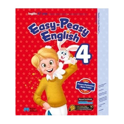 Livro Easy-Peasy English - Inglês - 4.º Ano Manual 2025