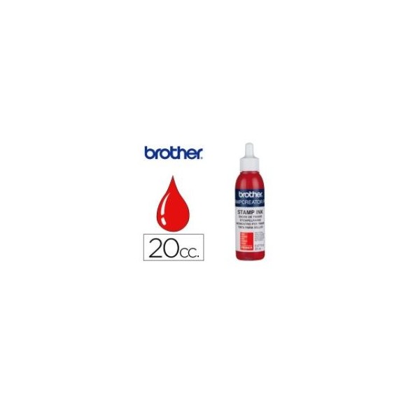 TINTA PARA CARIMBO BROTHER VERMELHO