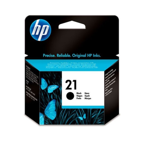 TINTEIRO HP 21 PRETO ORIGINAL