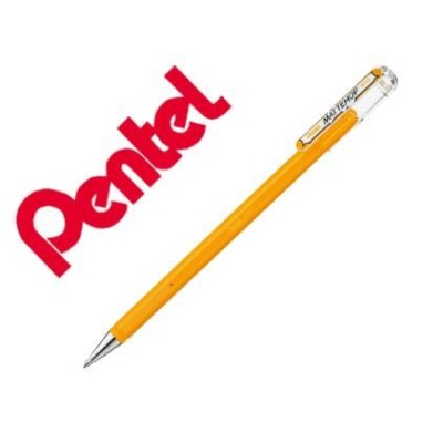 ESFEROGRAFICA ROLLER GEL PENTEL MATTEHOP K110 1.0mm LARANJA