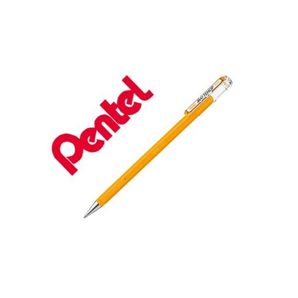 ESFEROGRAFICA ROLLER GEL PENTEL MATTEHOP K110 1.0mm LARANJA