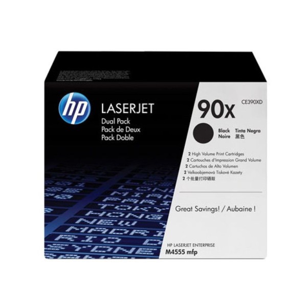 TONER HP CE390XD PACK DUPLO ORIGINAL