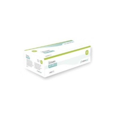 LUVAS VITRYLO DESCARTAVEIS TAMANHO M  Cx100