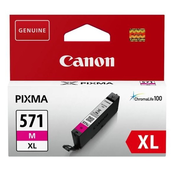 TINTEIRO CANON CLI-571XL MAGENTA ORIGINAL