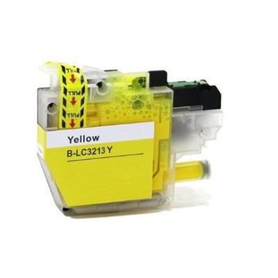 TINTEIRO COMPATIVEL C/ BROTHER LC3213 AMARELO